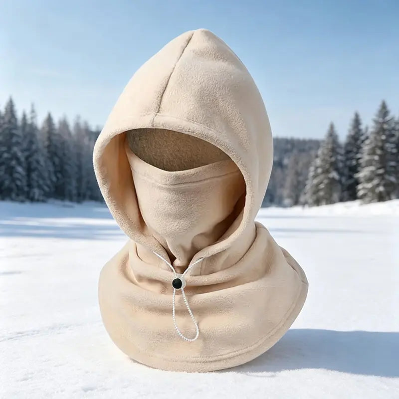 🥶 Fleece Balaclava Hood – Full Face & Neck Winter Protection for Skiing, Hiking & Outdoor Adventures ✨