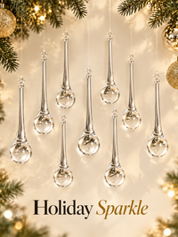 Holiday Sparkle – 10 Large Drops + 50m Line