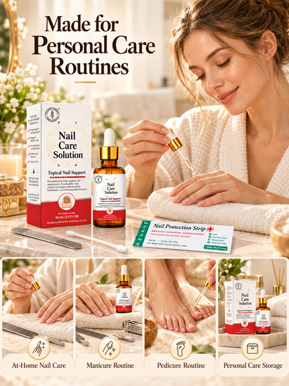 ✨ Nail Care Solution – Targeted Nail Care with Dropper, 30 mL