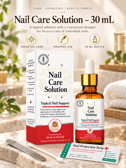 ✨ Nail Care Solution – Targeted Nail Care with Dropper, 30 mL