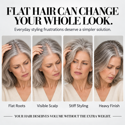 Fluffy Hair Shaping Spray – Lightweight Root Lift & Long-Lasting Flexible Hold