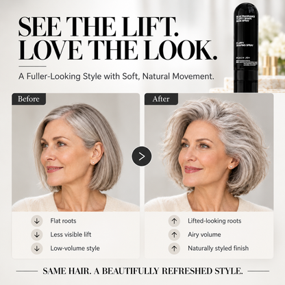 Fluffy Hair Shaping Spray – Lightweight Root Lift & Long-Lasting Flexible Hold