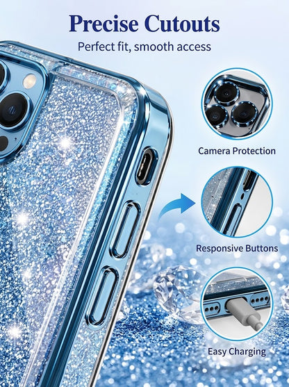 ✨ Glitter 3D Butterfly Case for iPhone 18 Pro & 18 Pro Max