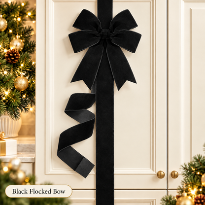 🎄 Christmas Cabinet Door Bow Wraps – Give Your Kitchen a Gift-Wrapped Look