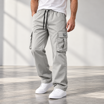 👖 Built for the Outdoors – Men's Durable Cargo Work Pants with Multi-Pockets, Solid Colors & Sizes for Hiking & Camping