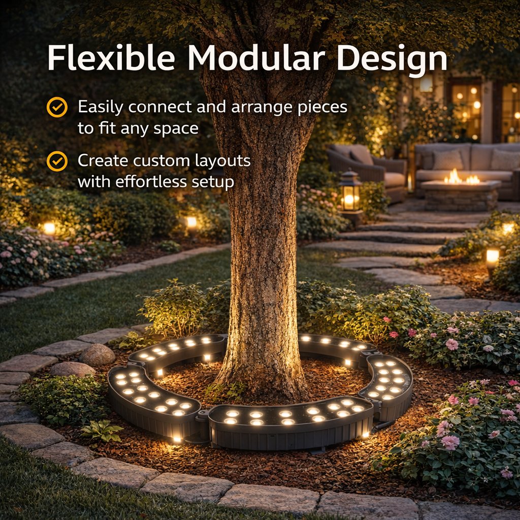 🌳 LED Tree Landscape Light | Give Your Garden a Warm Glow