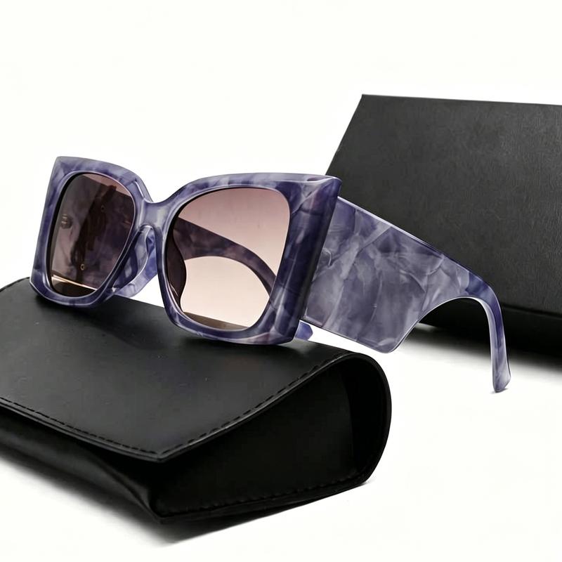 🕶️ Big Frame Y2K Shades – Square Cat Eye Sunglasses with UV400 Protection, Trendy Designer Eyewear for Parties, Unisex