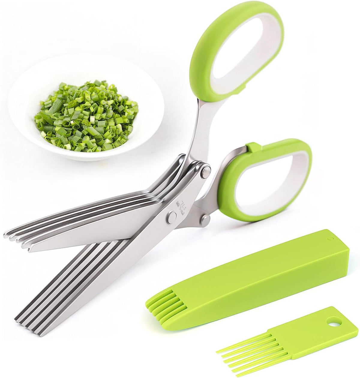 ✂️Herb Scissors 5 Blade Kitchen Shears