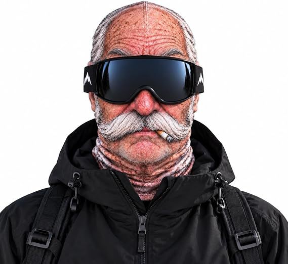 🐾❄️  3D Old Man Balaclava Cat Print Balaclava – Funny Full-Face Outdoor Hood Mask