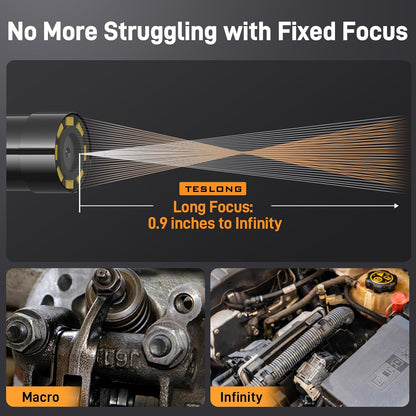 🔎 Plug-and-Play Endoscope Camera - Compatible with Android & iPhone & ipad for Direct Connection