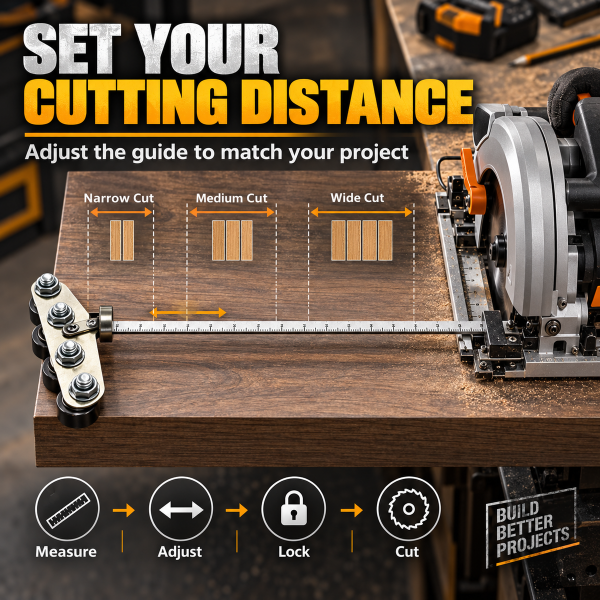 Adjustable Woodworking Positioning Calipers – Precision Measuring & Cutting Guide