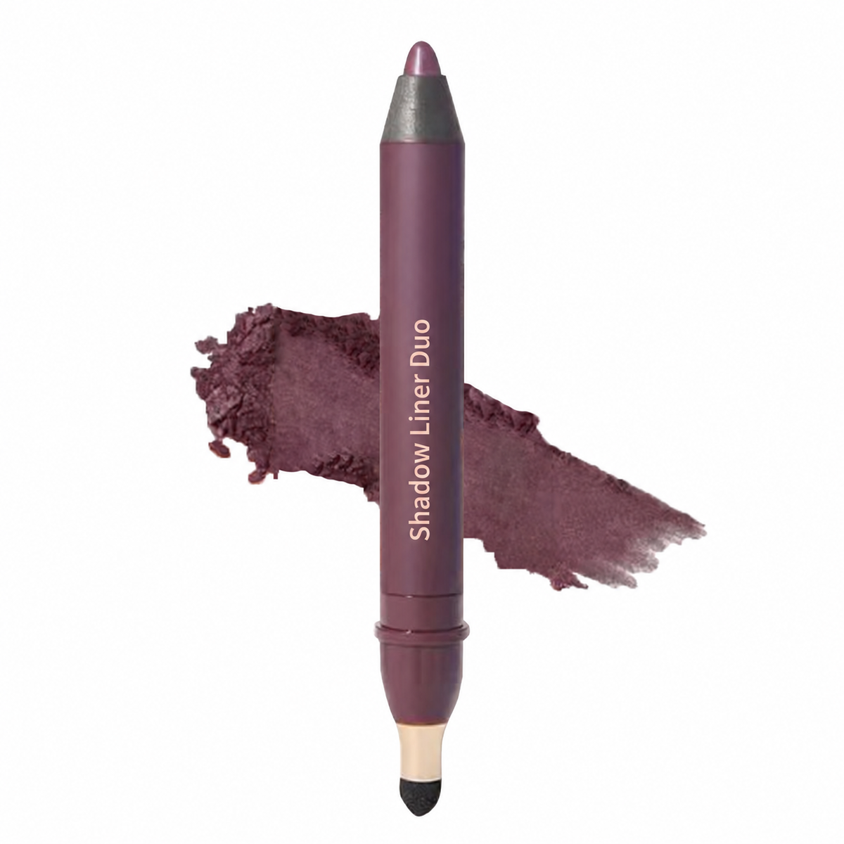 2-in-1 Shadow Liner Duo with Built-In Smudger – Waterproof Creamy Eye Pencil
