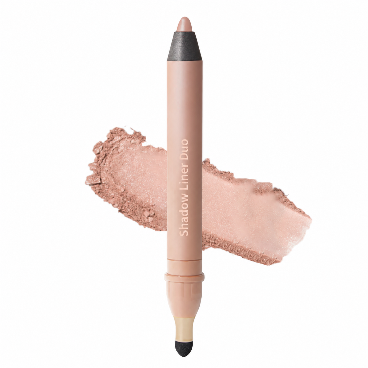 2-in-1 Shadow Liner Duo with Built-In Smudger – Waterproof Creamy Eye Pencil