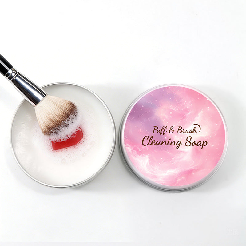 Makeup Brush Cleaner Soap – Deep Cleaning Solid Cleanser