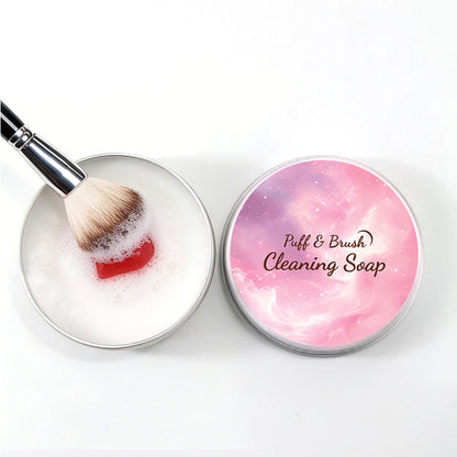 Makeup Brush Cleaner Soap – Deep Cleaning Solid Cleanser