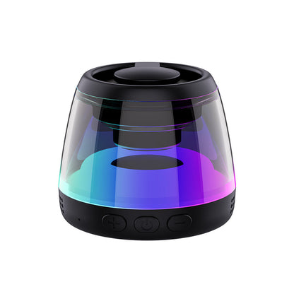 Portable RGB Bluetooth Speaker with Magnetic Phone Stand