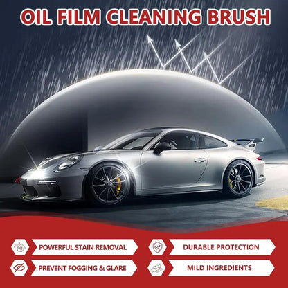 ✨Handheld Auto Oil Film Cleaner – Streak-Free Glass Degreaser for Windows & Windshields