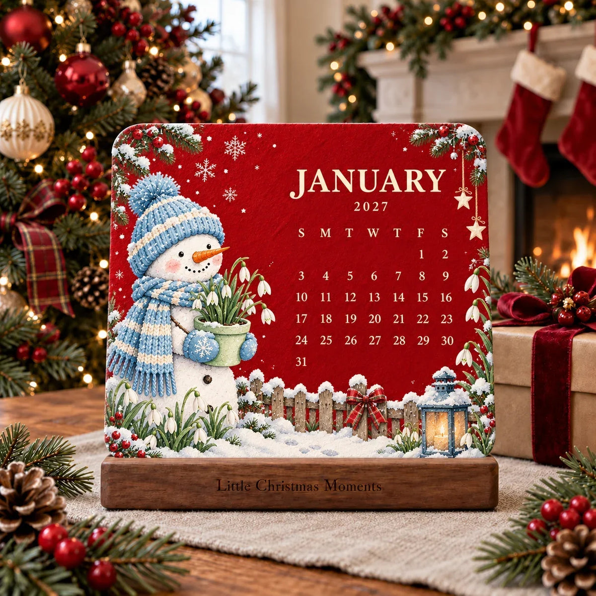 💯🎄🗓️ Christmas Limited-Edition — 🪴✨ Eco-Friendly Plantable “Timeless” Seed Calendar 2027