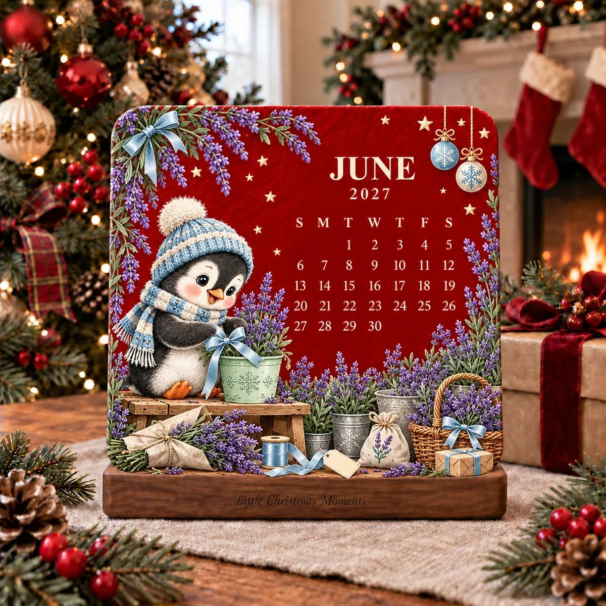💯🎄🗓️ Christmas Limited-Edition — 🪴✨ Eco-Friendly Plantable “Timeless” Seed Calendar 2027