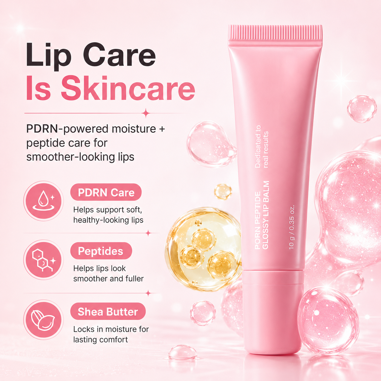 💋Glossy Balm | Plump + Glow in One Step