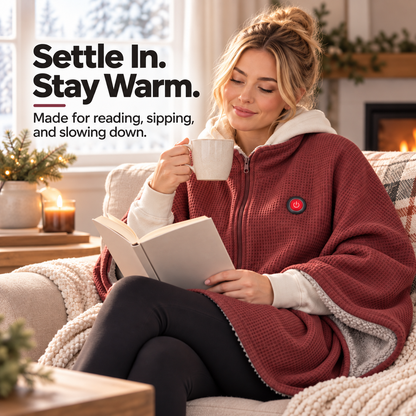 Wearable Heated Blanket – Cozy Hands-Free Warmth