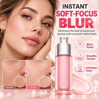 ✨Ultra-Blur Oil-Control Primer Gel – Silicone-Free, Smooths Fine Lines