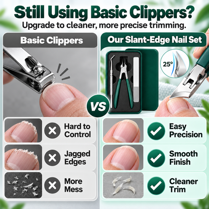 ✂️Curved Nail Clipper 3-Pack • Perfect for Elderly & Tough Nails
