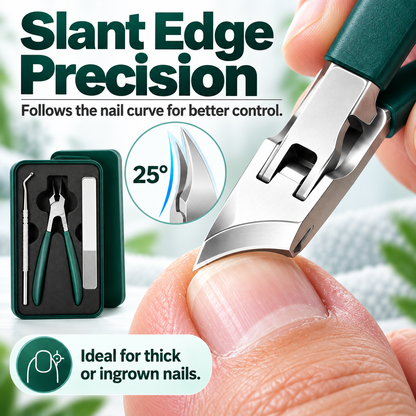 ✂️Curved Nail Clipper 3-Pack • Perfect for Elderly & Tough Nails