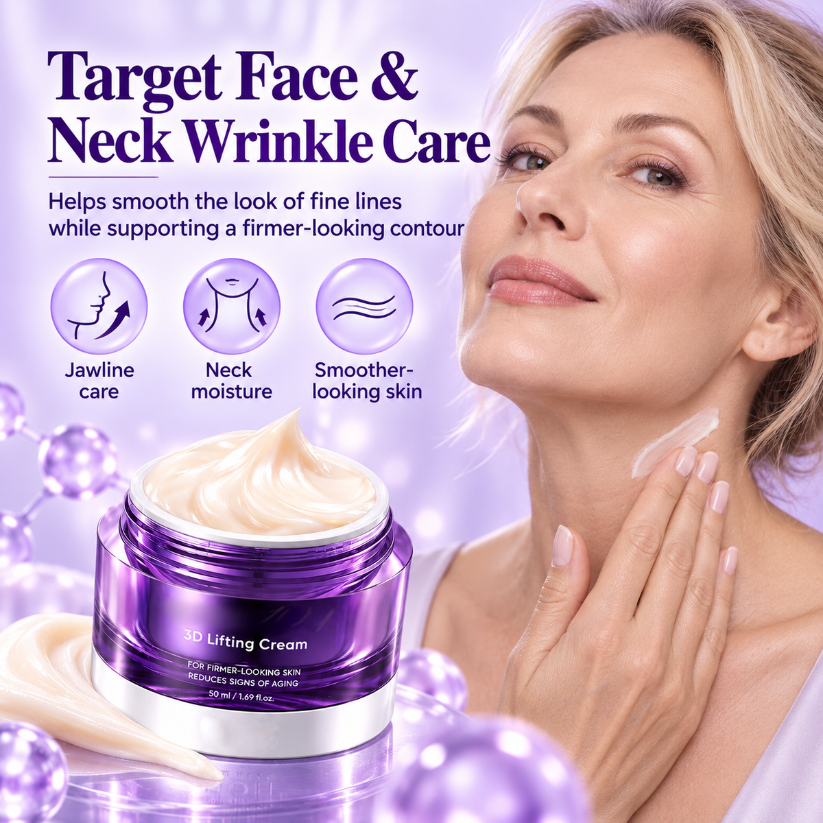 ✨Advanced Lifting Night Cream • Peptide Complex • Velvet Butter