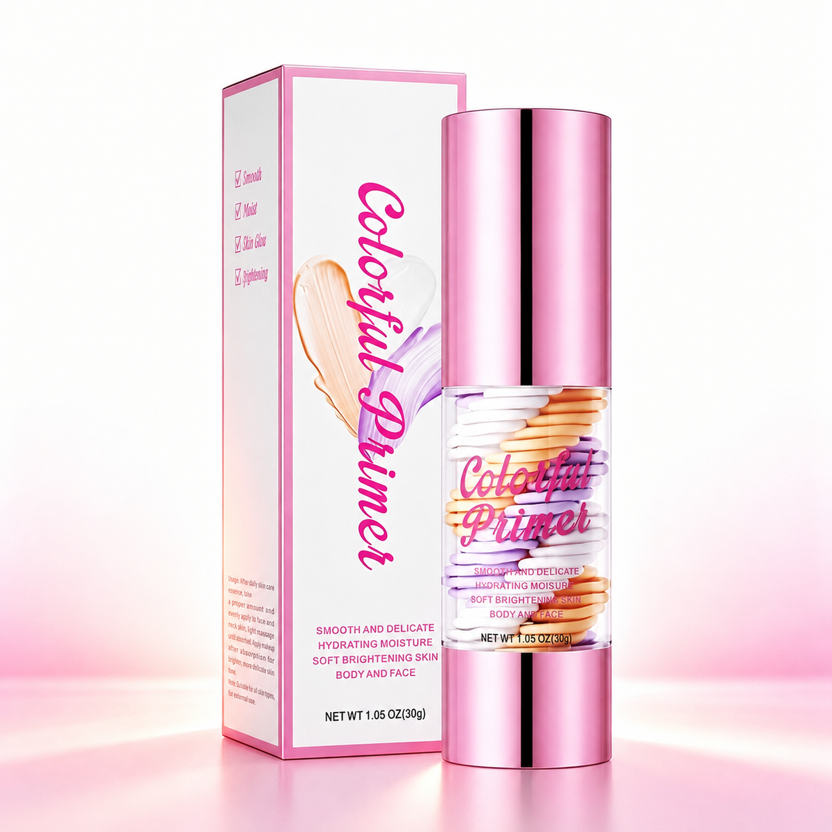 ✨ Viral Beauty | 3-in-1 Color Correcting Facial Serum Primer SPF 50 PA+++