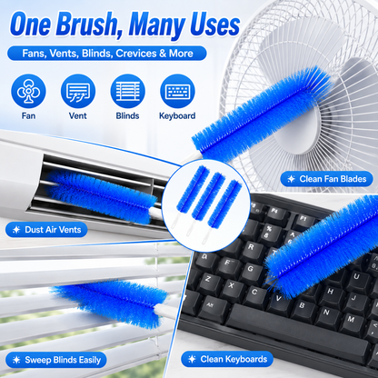 🔥🔥🔥Buy one get one free-Bendable Microfiber Head,Reusable Dust Remover