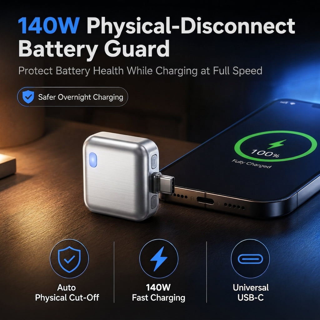 ⚡️Flash Sale｜140W Physical-Disconnect Battery Guard