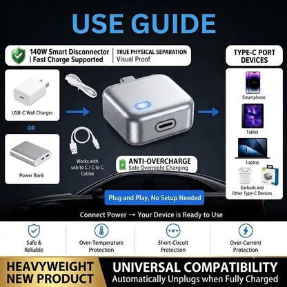 ⚡️Flash Sale｜140W Physical-Disconnect Battery Guard
