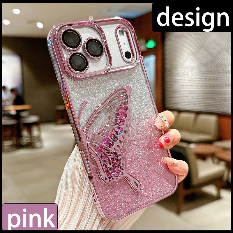 ✨ Glitter 3D Butterfly Case for iPhone 18 Pro & 18 Pro Max