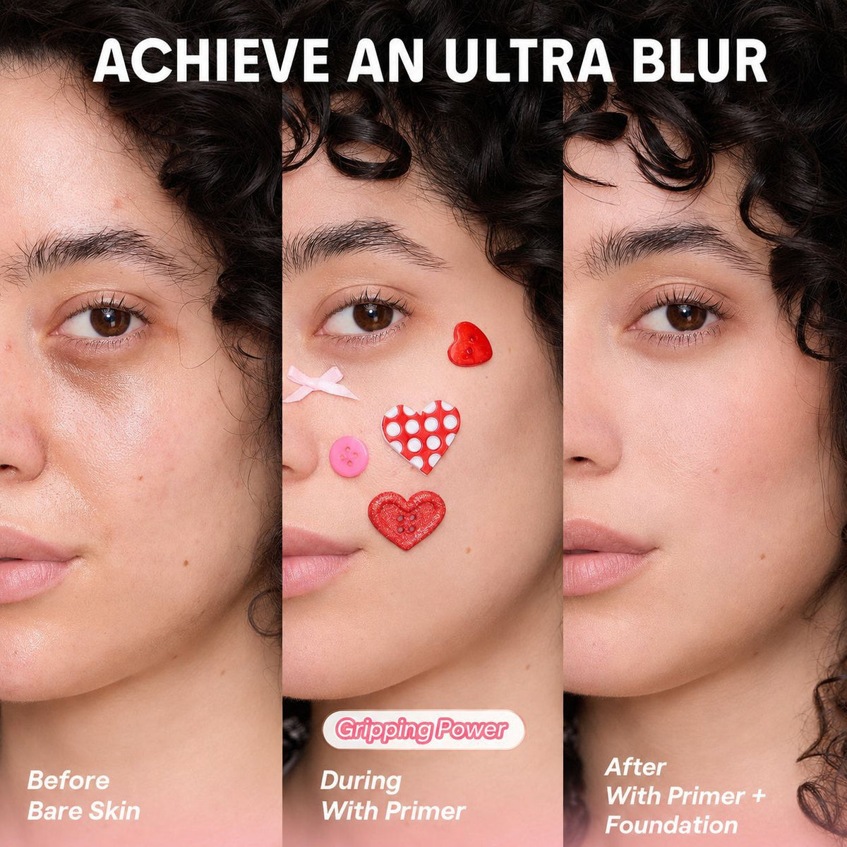 ✨Ultra-Blur Oil-Control Primer Gel – Silicone-Free, Smooths Fine Lines