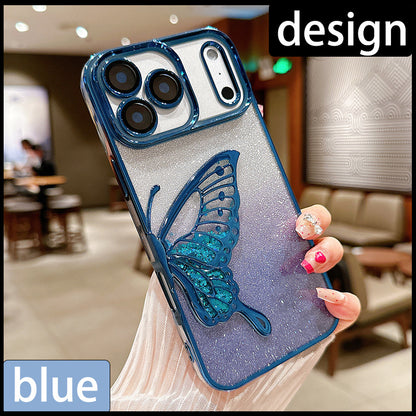 ✨ Glitter 3D Butterfly Case for iPhone 18 Pro & 18 Pro Max