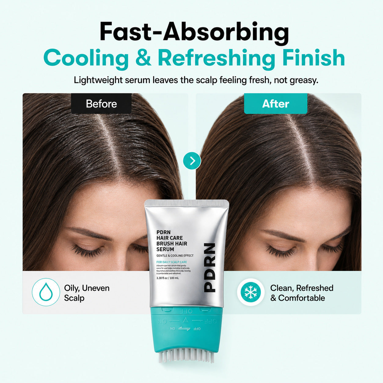 ✨ Korean PDRN Hair Essence – Liquid Microneedling Action, Fuller Roots & Healthier Scalp