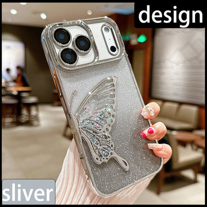 ✨ Glitter 3D Butterfly Case for iPhone 18 Pro & 18 Pro Max