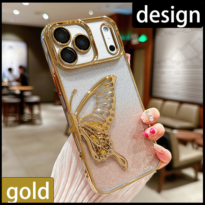 ✨ Glitter 3D Butterfly Case for iPhone 18 Pro & 18 Pro Max