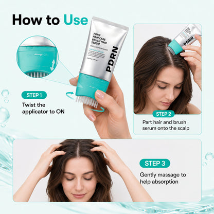 ✨ Korean PDRN Hair Essence – Liquid Microneedling Action, Fuller Roots & Healthier Scalp
