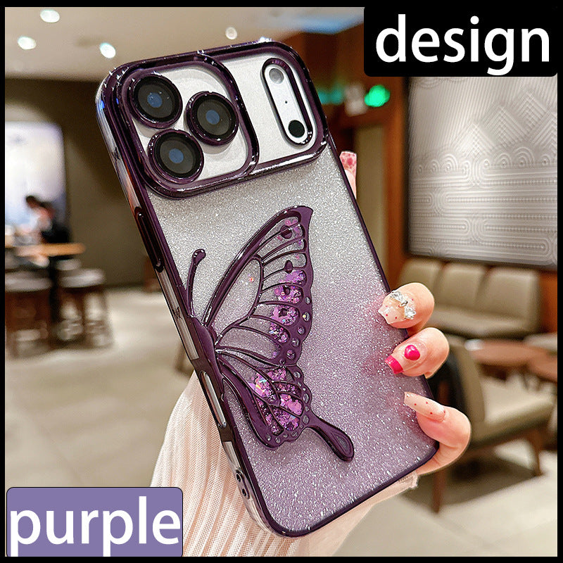 ✨ Glitter 3D Butterfly Case for iPhone 18 Pro & 18 Pro Max