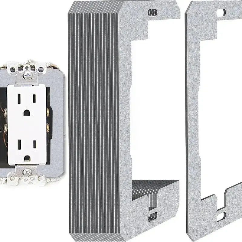 ✨Wall Plate Spacers – Metal Flush Fit Leveling Plates for Electrical Outlets & Boxes
