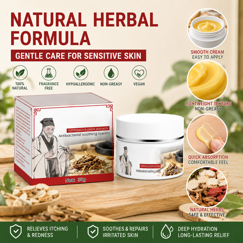 🌿Natural Herbal Care Cream – Fragrance-Free & Vegan