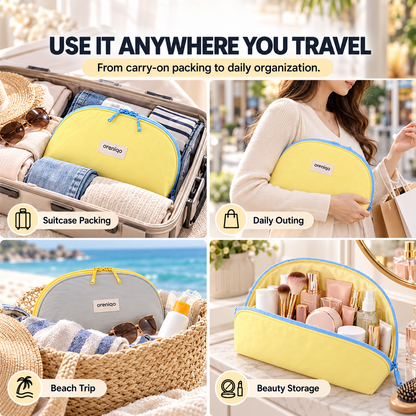 ✨3-in-1 Travel Underwear Organizer Bag – Waterproof Bra, Panties & Socks Pouch