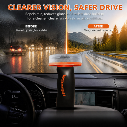 ✨Handheld Auto Oil Film Cleaner – Streak-Free Glass Degreaser for Windows & Windshields