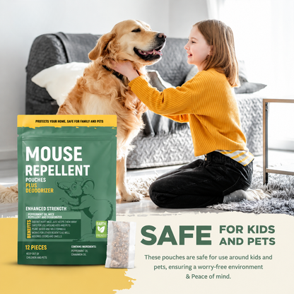 ✨Mouse Repellent Pouches (12 Pack) – Peppermint Oil Rodent Deterrent